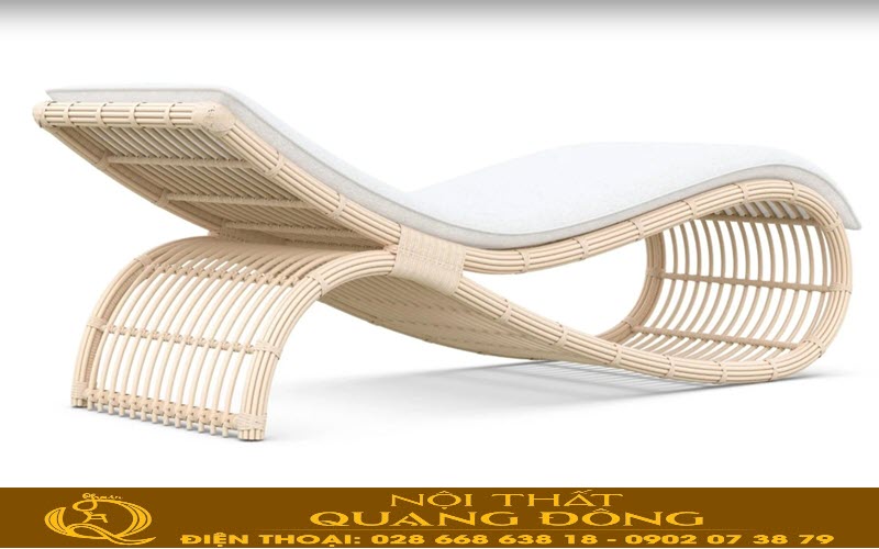 Ghế nằm hồ bơi QD-597 kiểu dáng độc đáo đầy nghệ thuật Ghế nằm hồ bơi QD-597 thiết kế vô cùng tinh tế tạo điểm nhấn đầy nghệ thuật cho sản phẩm thư giãn tắm nắng