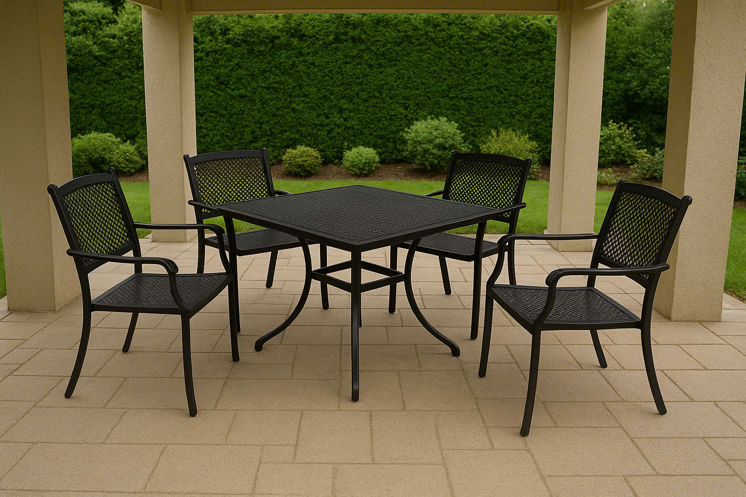 Bàn ghế bằng sắt