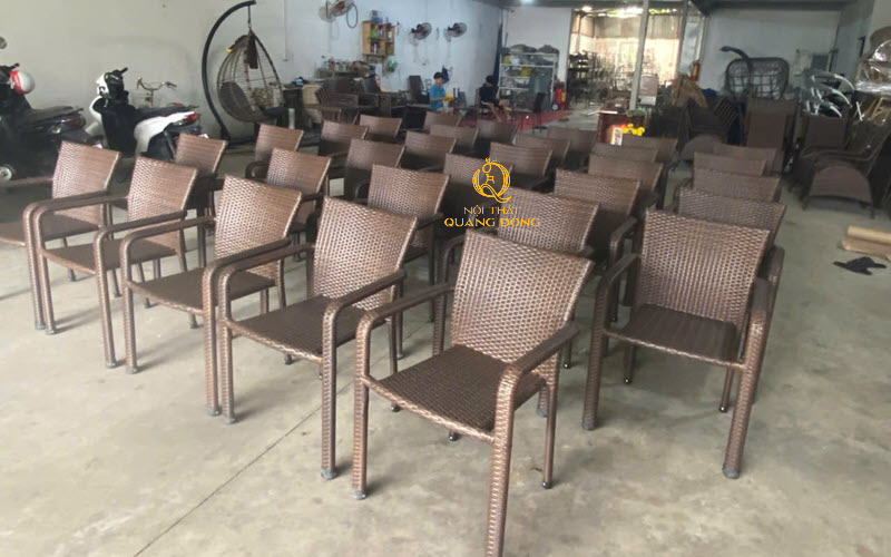 Bàn ghế giả mây giúp tối ưu chi phí đầu tư cho chuỗi cà phê Bàn ghế mây nhựa giúp tối ưu chi phí