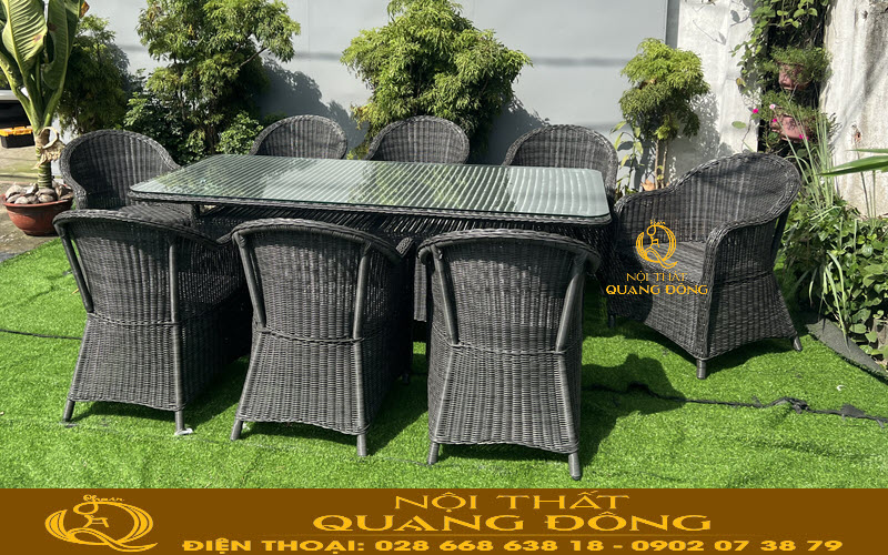 Bộ bàn ghế ngoài trời QD-2091