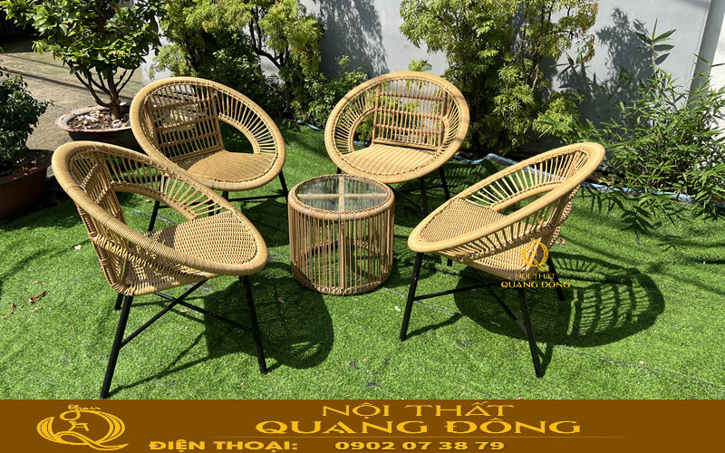Lưng ghế tròn hình nón độc đáo của QD-2115